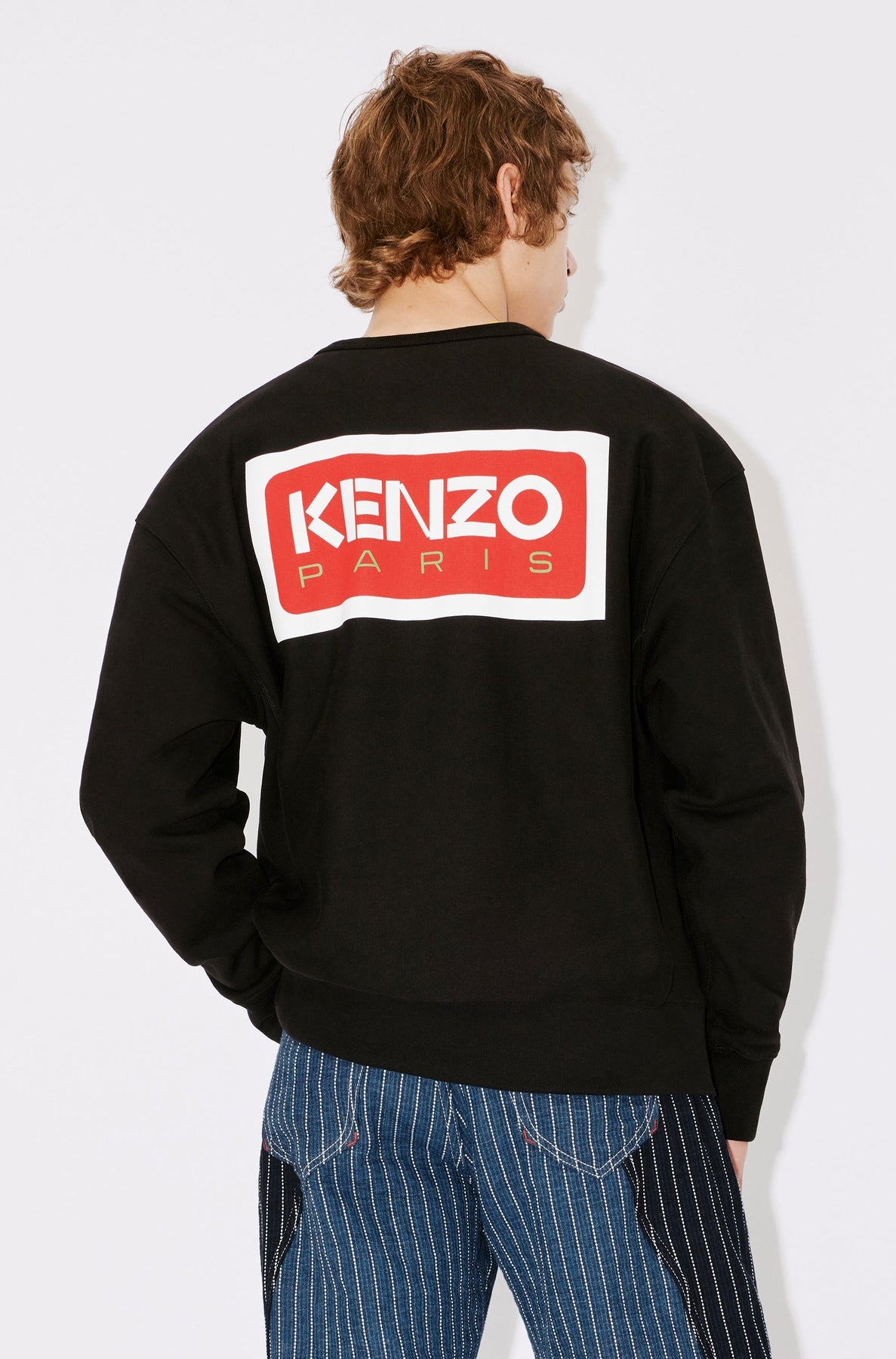 Sweatshirt oversize Kenzo Paris - Black