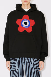 Sweatshirt oversize à capuche "Kenzo Target" - Black
