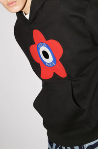 Sweatshirt oversize à capuche "Kenzo Target" - Black