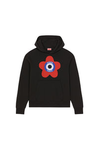 Sweatshirt oversize à capuche "Kenzo Target" - Black