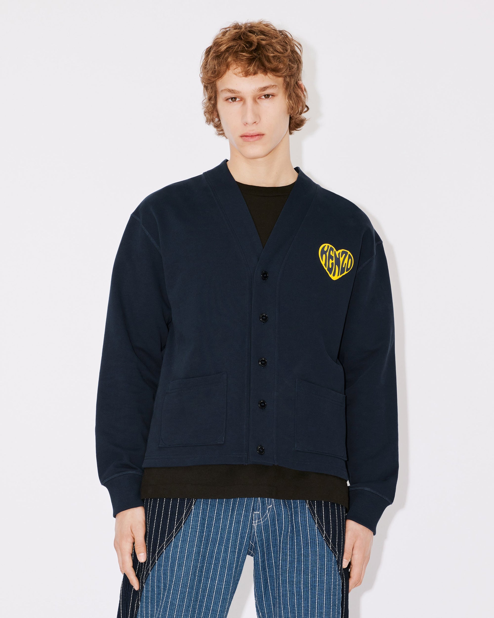 Kenzo Hearts Classic Cardigan