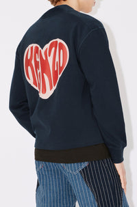 Cardigan "Kenzo Heart" - Midnight Blue