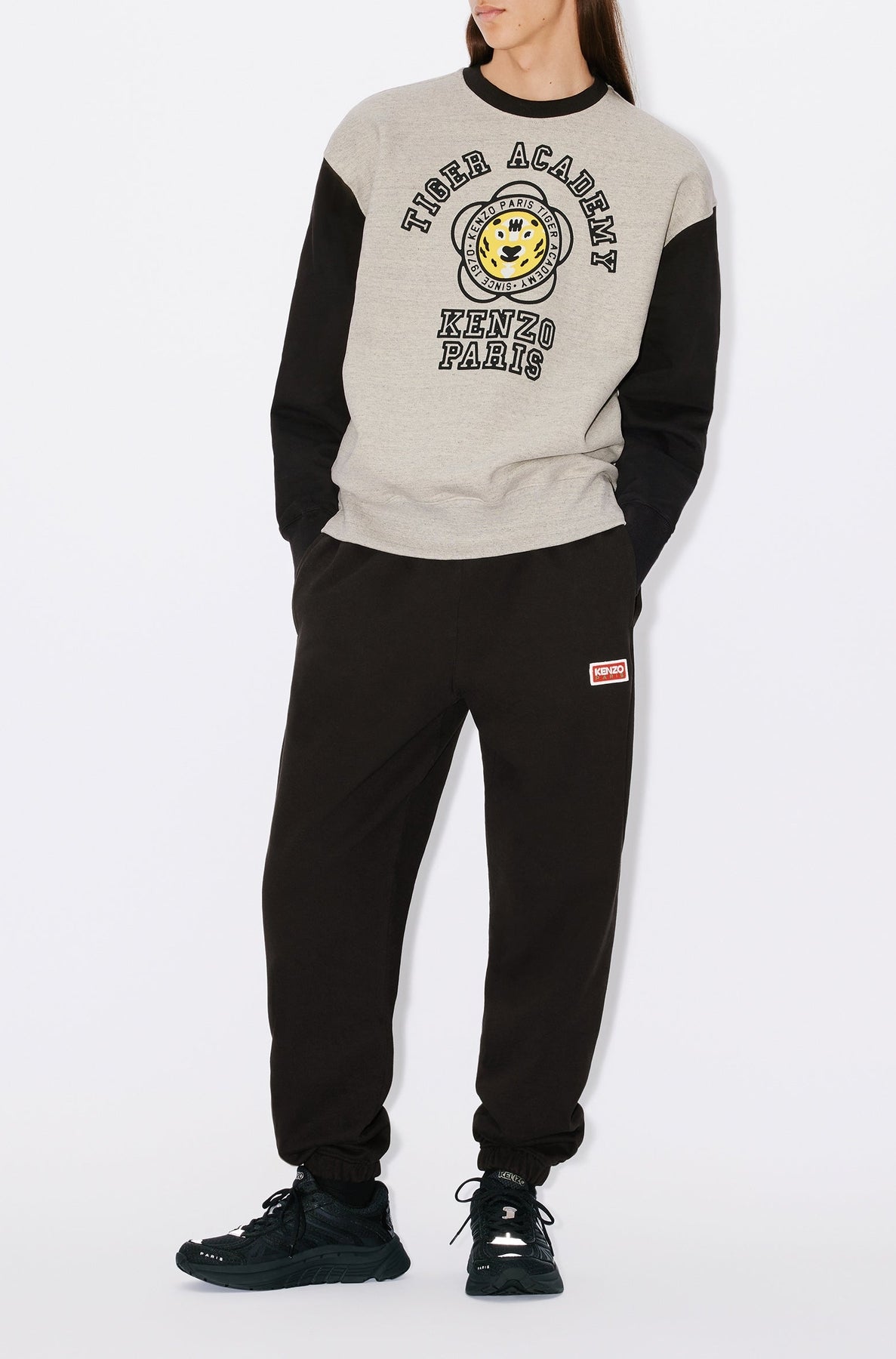 Sweatshirt "Kenzo Tiger Academy" - Pearl Grey