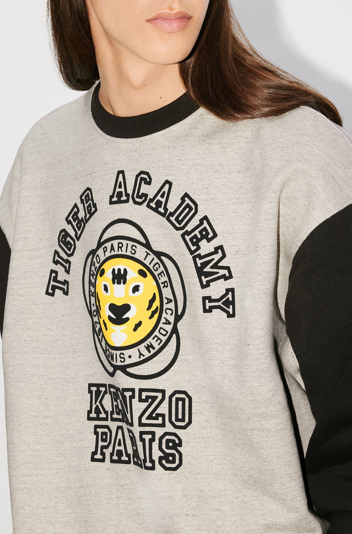 Sweatshirt "Kenzo Tiger Academy" - Pearl Grey