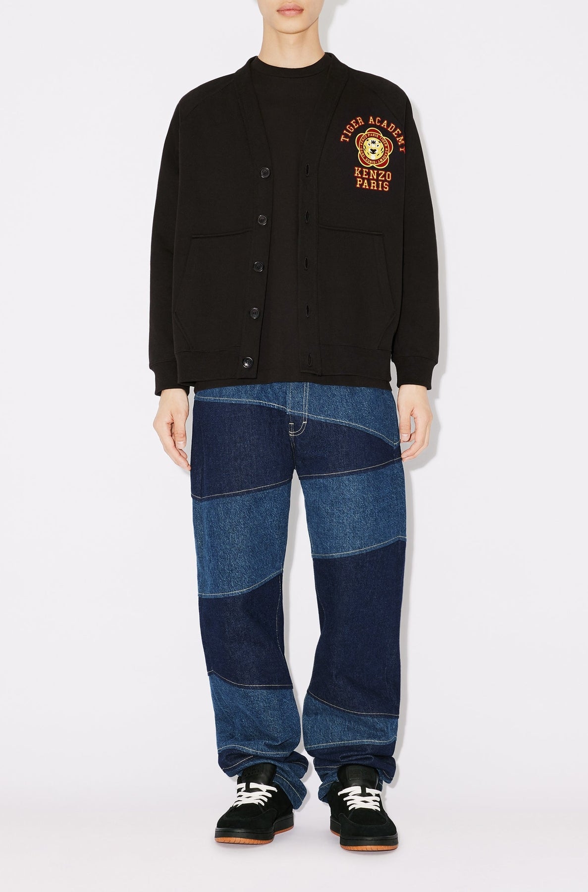 Cardigan "Kenzo Tiger Academy" - Black