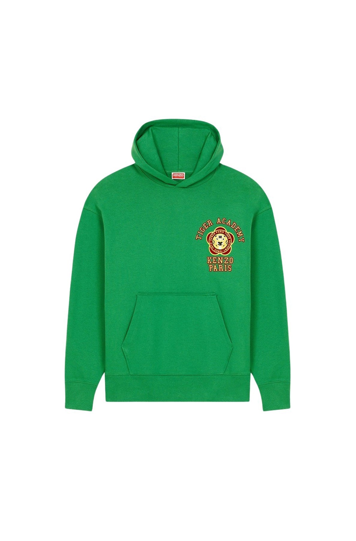 Sweatshirt oversize à capuche "Kenzo Tiger Academy" - Grass Green