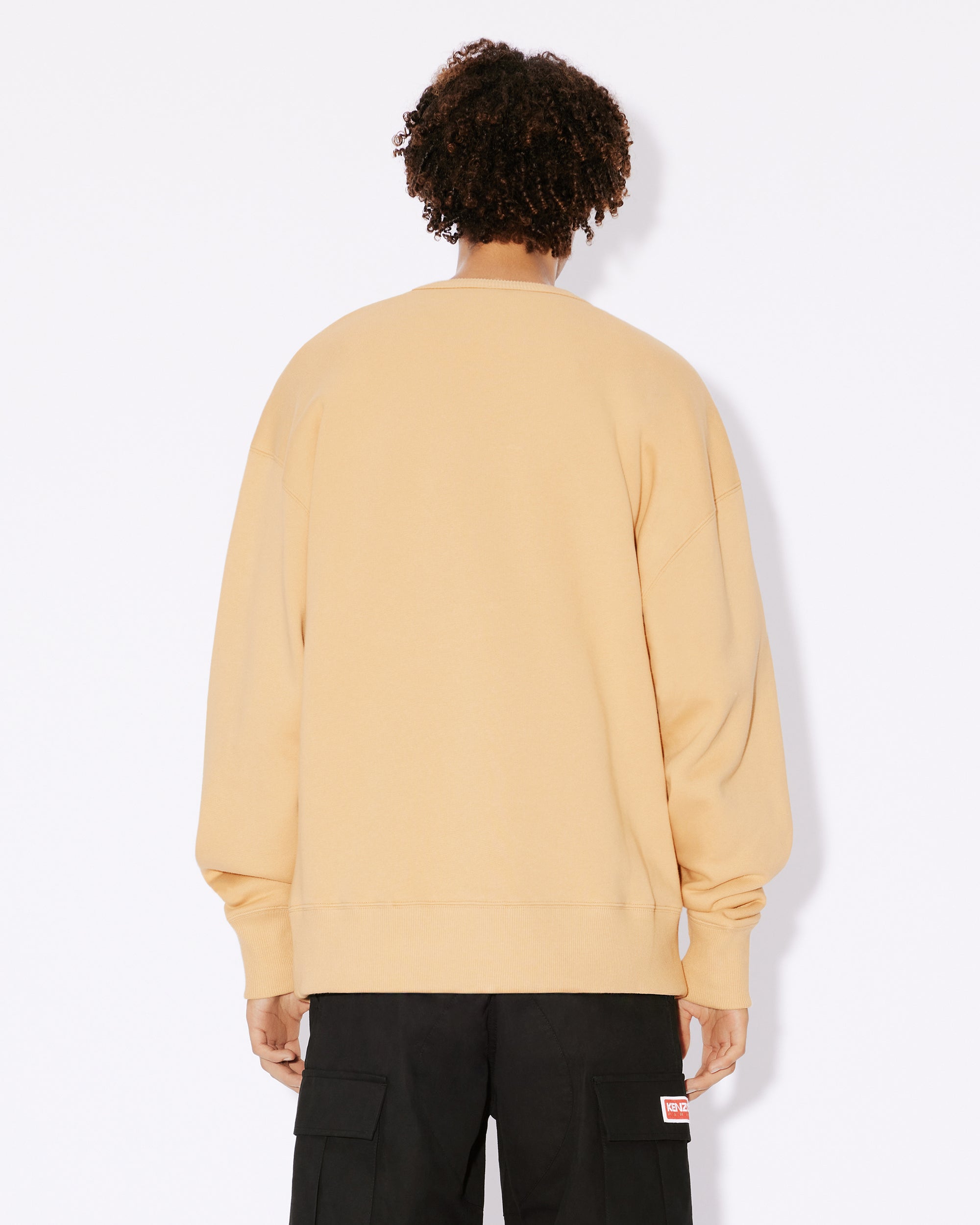 Sweatshirt oversize brodé "Kenzo Archive Logo" - Camel