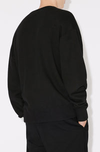 Sweatshirt oversize brodé "Kenzo Archive Logo" - Black
