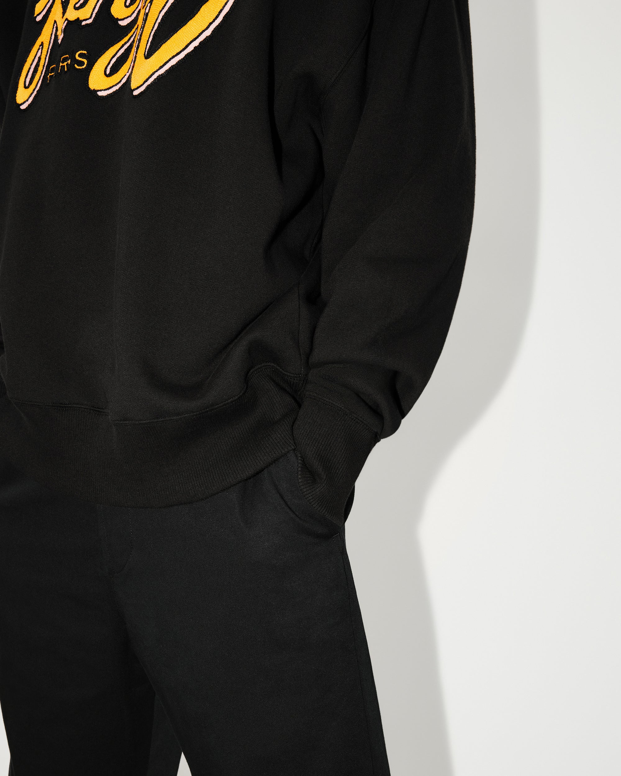 Sweatshirt oversize brodé "Kenzo Archive Logo" - Black