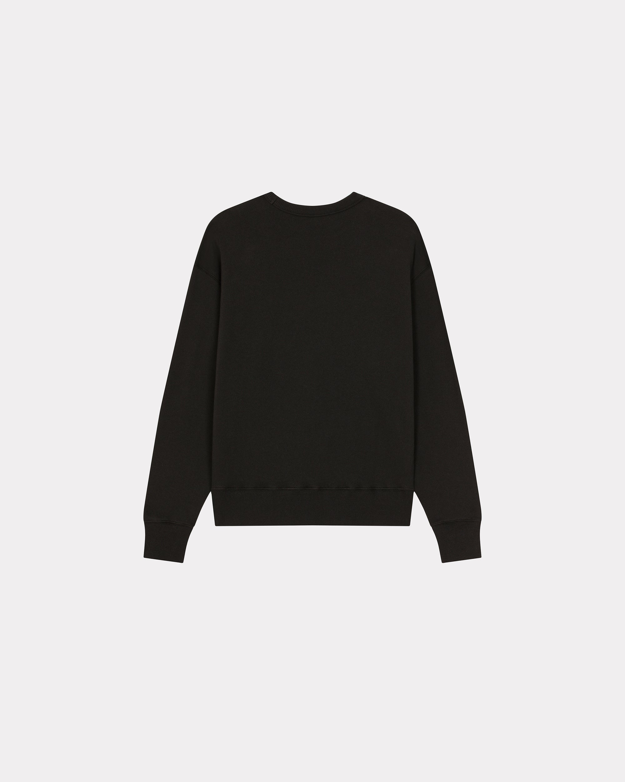 Sweatshirt oversize brodé "Kenzo Archive Logo" - Black