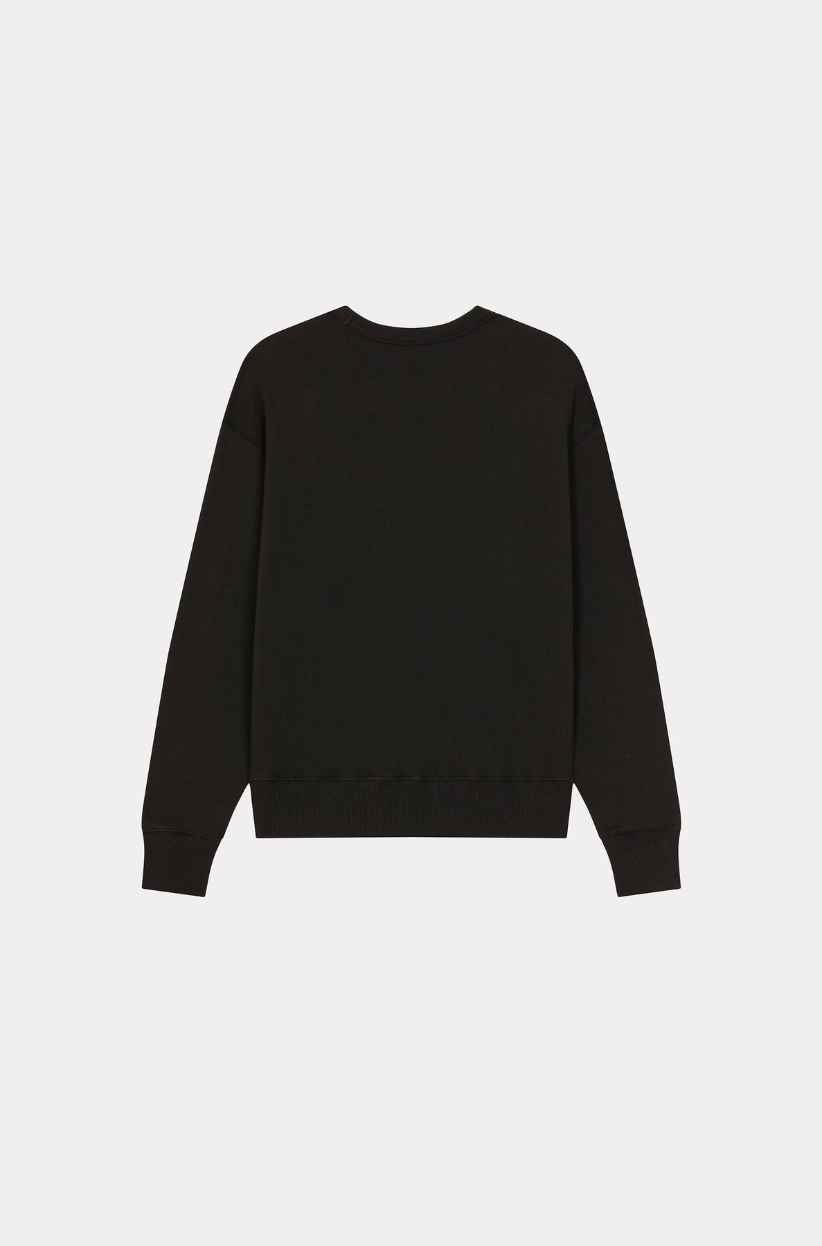 Sweatshirt oversize brodé Kenzo Archive Logo - Black