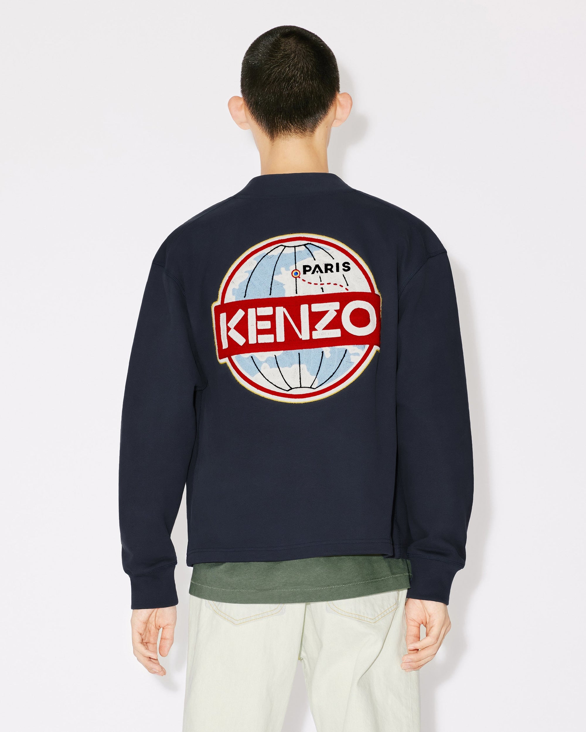 Cardigan "Kenzo Globe" - Midnight Blue