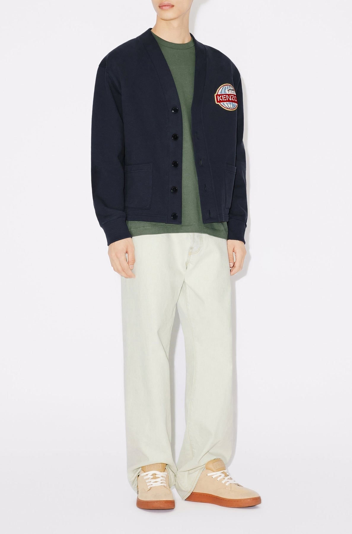 Cardigan "Kenzo Globe" - Midnight Blue