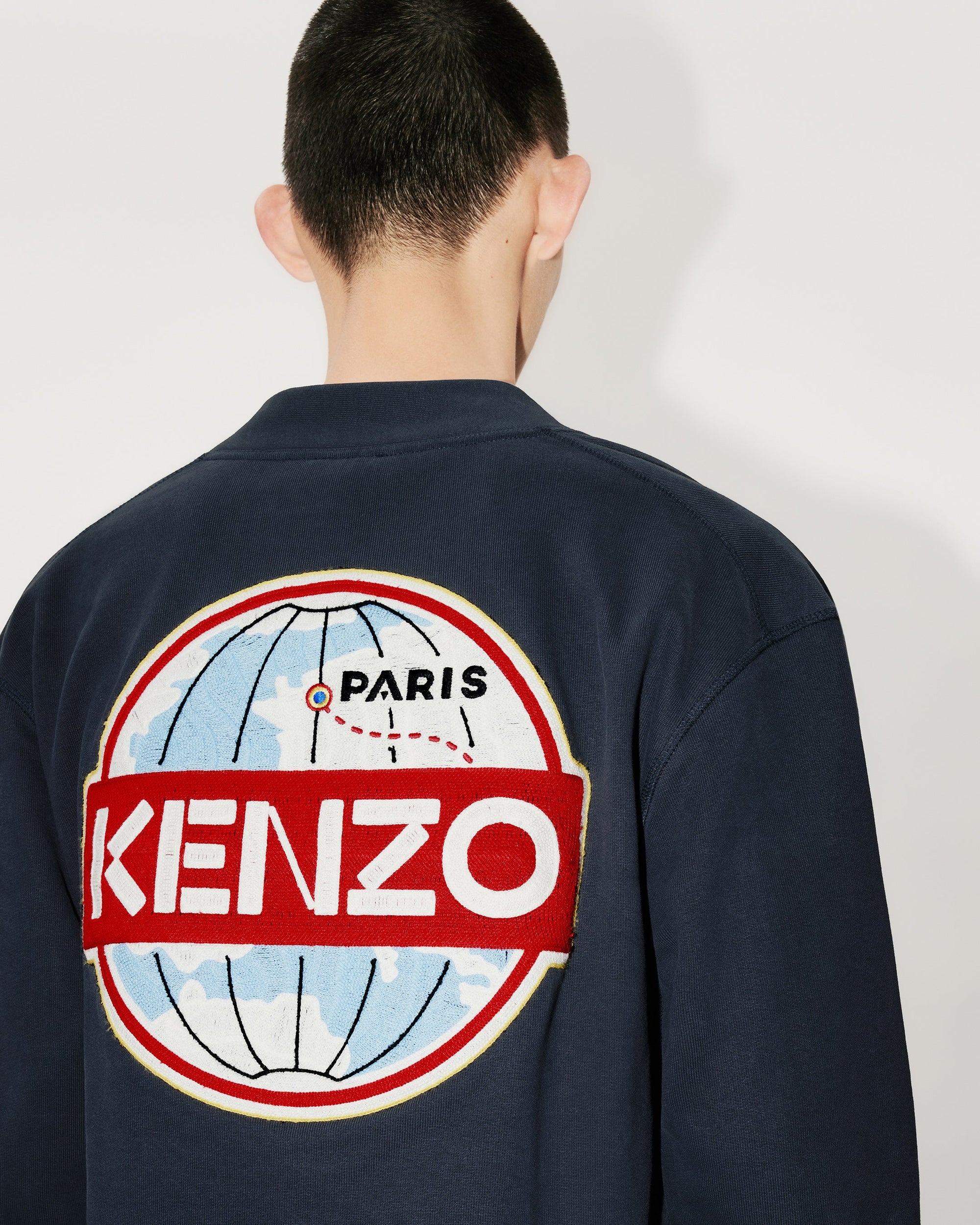 Cardigan "Kenzo Globe" - Midnight Blue