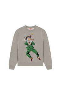 Sweatshirt "Kenzo With Love" - Pearl Grey