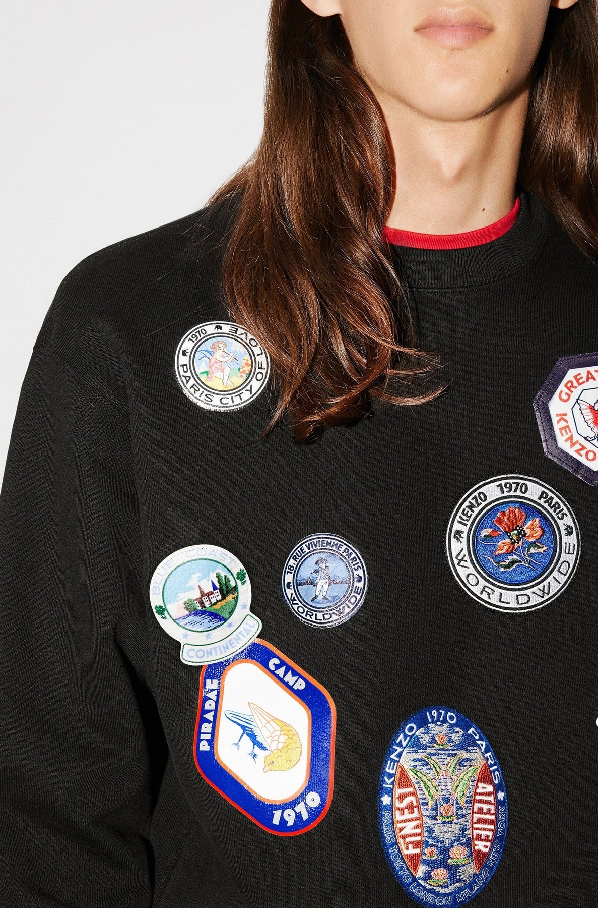 Sweatshirt Kenzo Travel - Black