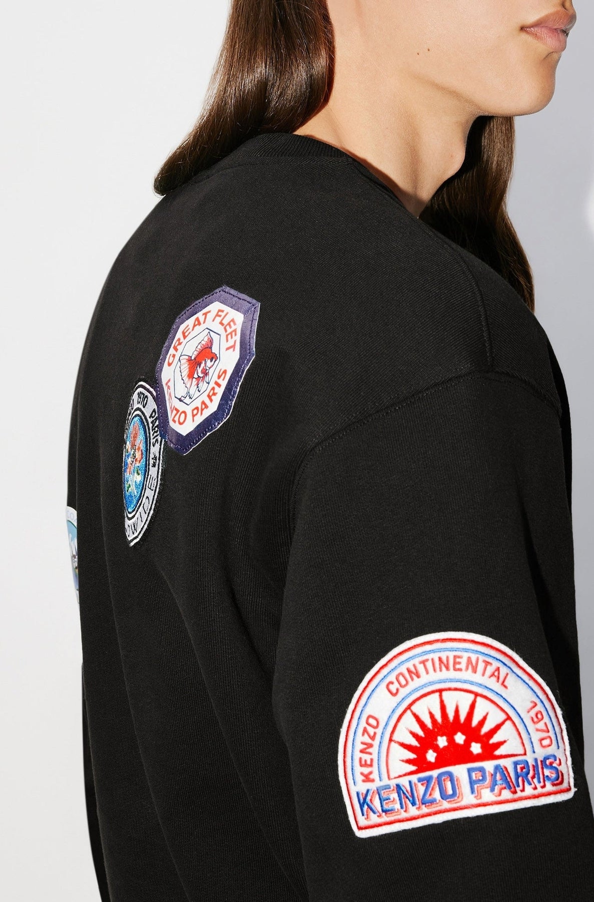 Sweatshirt Kenzo Travel - Black