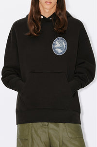 Kenzo Tiger Patch Hoodie - Black