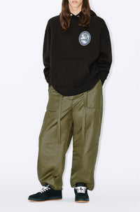 Kenzo Tiger Patch Hoodie - Black