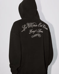 Kenzo Tiger Patch Hoodie - Black
