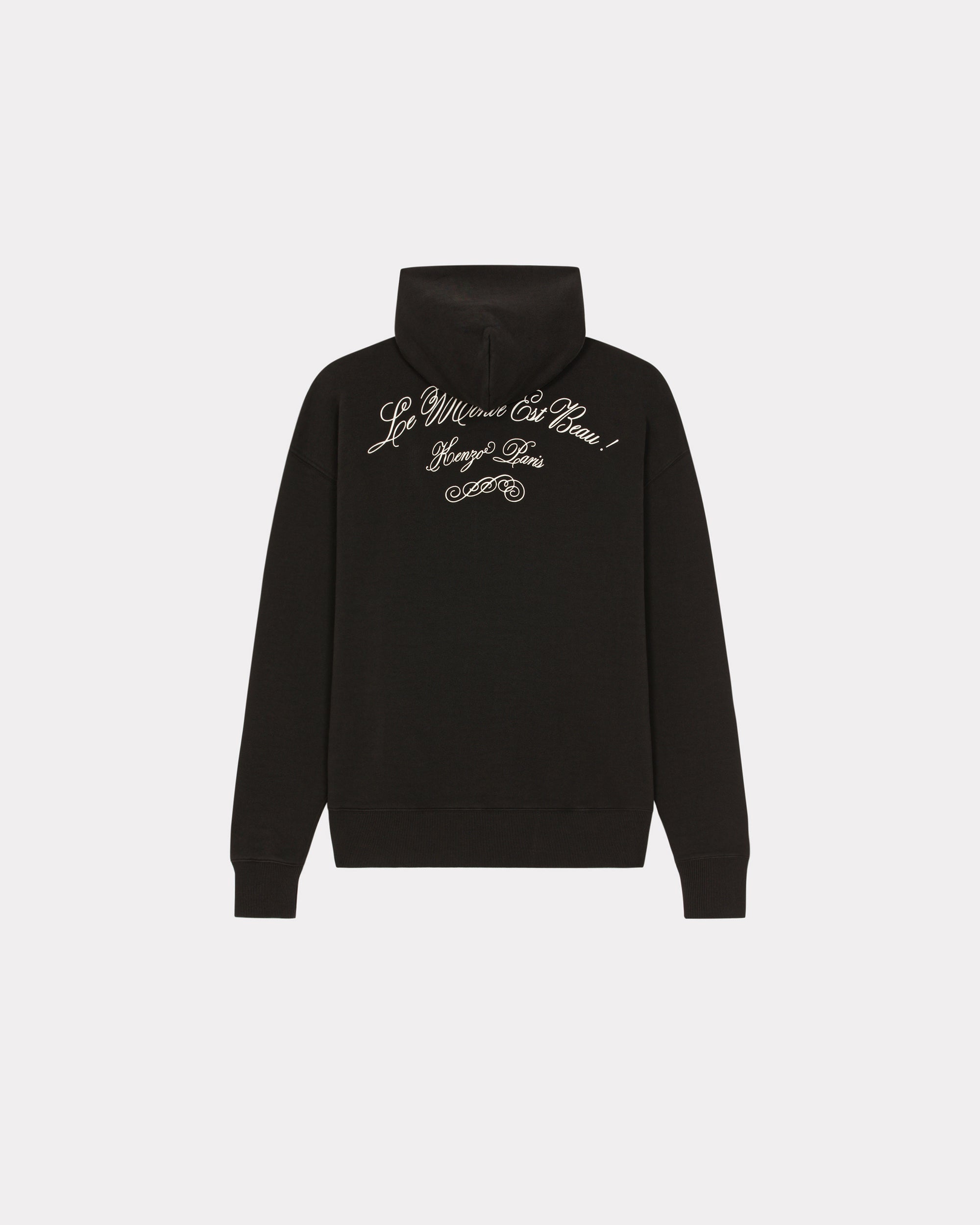 Kenzo Tiger Patch Hoodie - Black