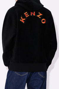 Sweatshirt oversize brodé "Kenzo Kingyo" - Black