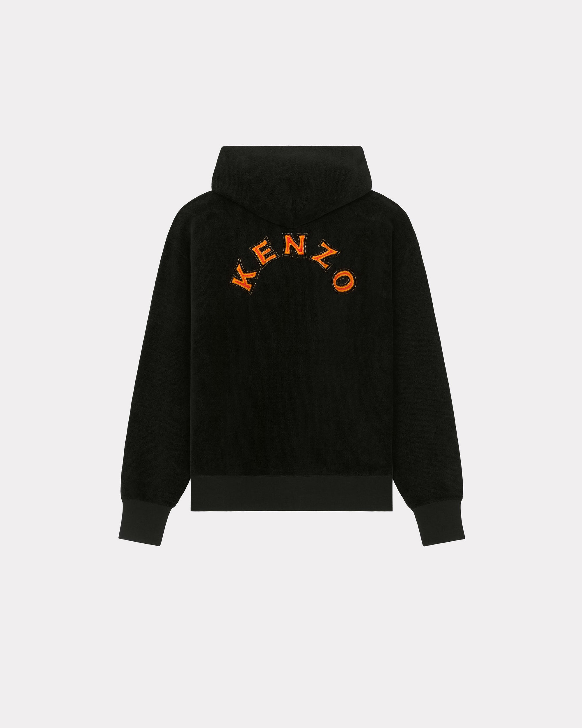 Sweatshirt oversize brodé "Kenzo Kingyo" - Black