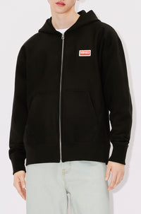 Sweatshirt zippé oversize "Kenzo Paris" - Black