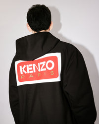 Sweatshirt zippé oversize "Kenzo Paris" - Black