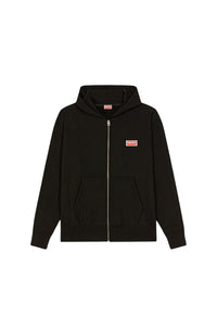 Sweatshirt zippé oversize "Kenzo Paris" - Black