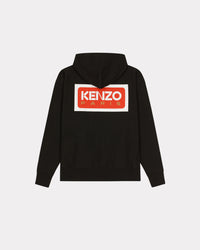 Sweatshirt zippé oversize "Kenzo Paris" - Black