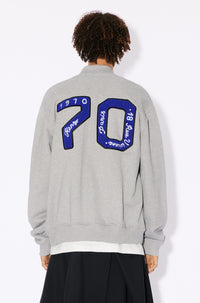 Sweatshirt brodé "Kenzo Academy" - Pearl Grey