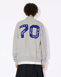 Sweatshirt brodé "Kenzo Academy" - Pearl Grey