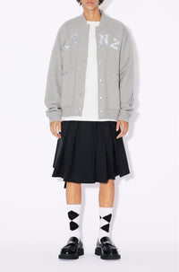 Sweatshirt brodé "Kenzo Academy" - Pearl Grey