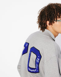 Sweatshirt brodé "Kenzo Academy" - Pearl Grey