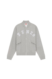 Sweatshirt brodé "Kenzo Academy" - Pearl Grey