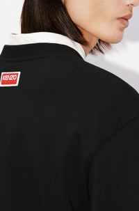 Sweatshirt classique brodé Tiger Varsity - Black