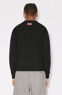 Sweatshirt brodé Varsity Jungle - Black
