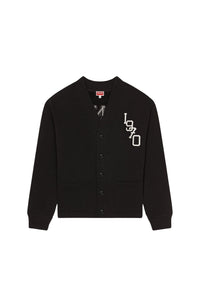 Cardigan "Varsity Jungle" Tiger - Black