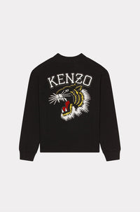 Cardigan "Varsity Jungle" Tiger - Black