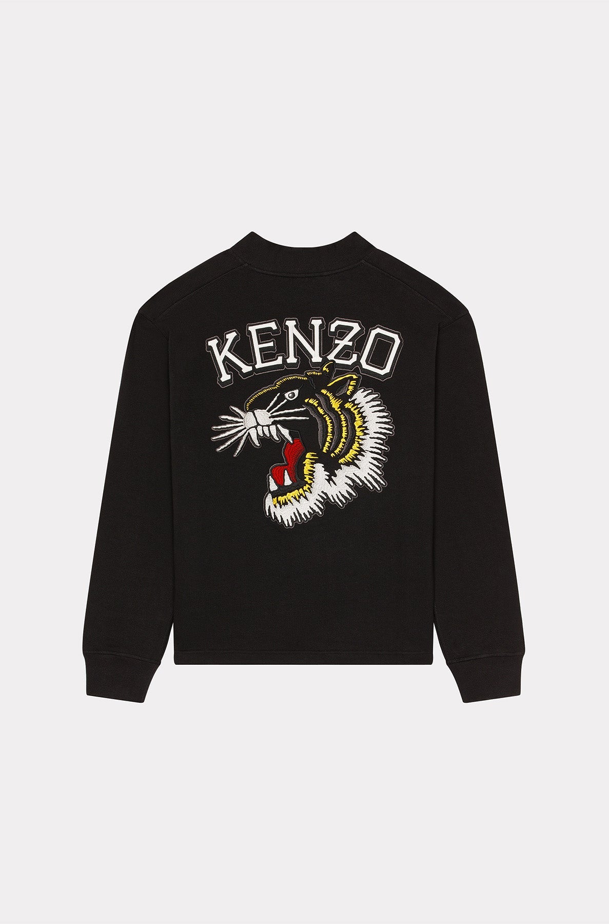 Cardigan "Varsity Jungle" Tiger - Black