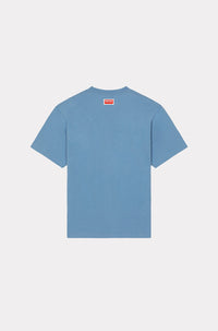 T-shirt oversize Kenzo Éléphant Varsity Jungle - Cyan