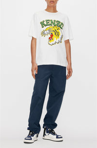 Tiger "Varsity Jungle" oversize T-shirt - Off White