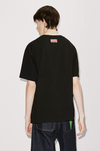 T-shirt oversize Tiger "Varsity Jungle" - Black