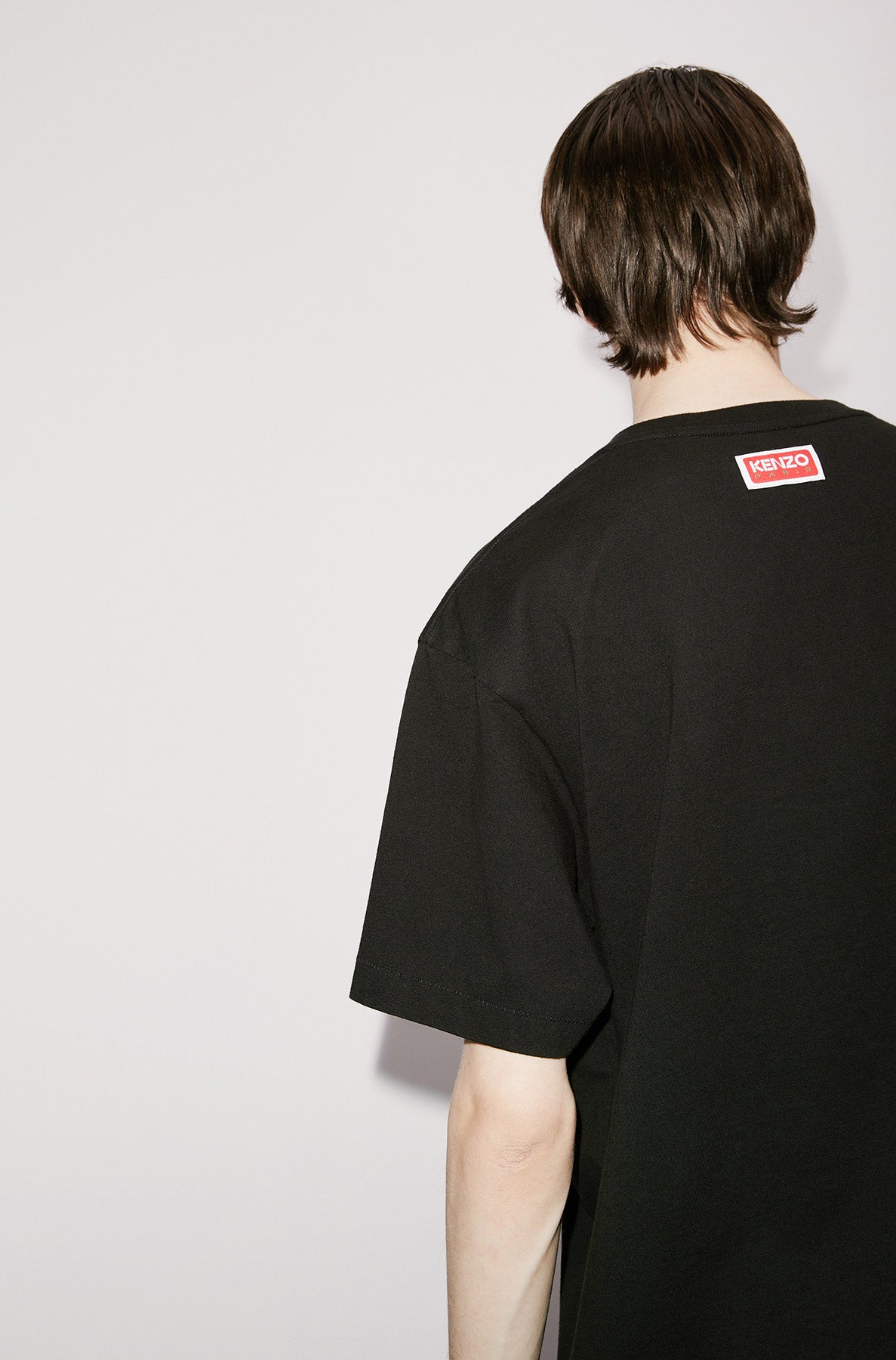 T-shirt oversize Tiger "Varsity Jungle" - Black