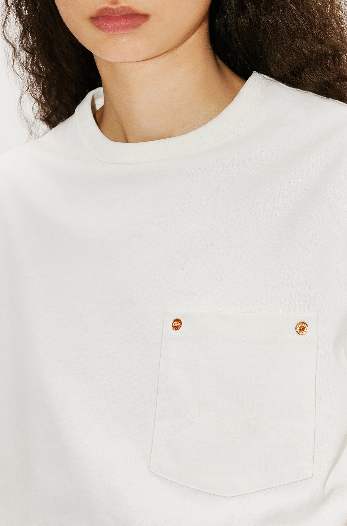 Kenzo x LEVI'S® Genderless Pocket T-Shirt - Off White