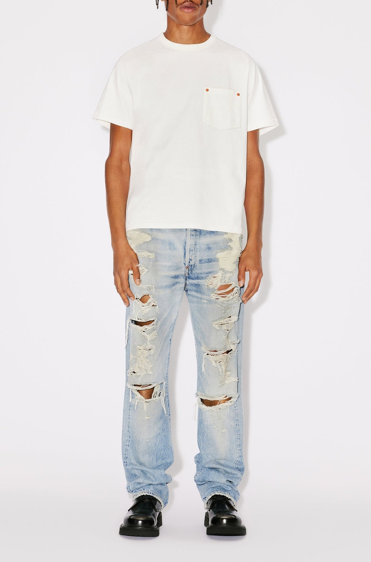 Kenzo x LEVI'S® Genderless Pocket T-Shirt - Off White