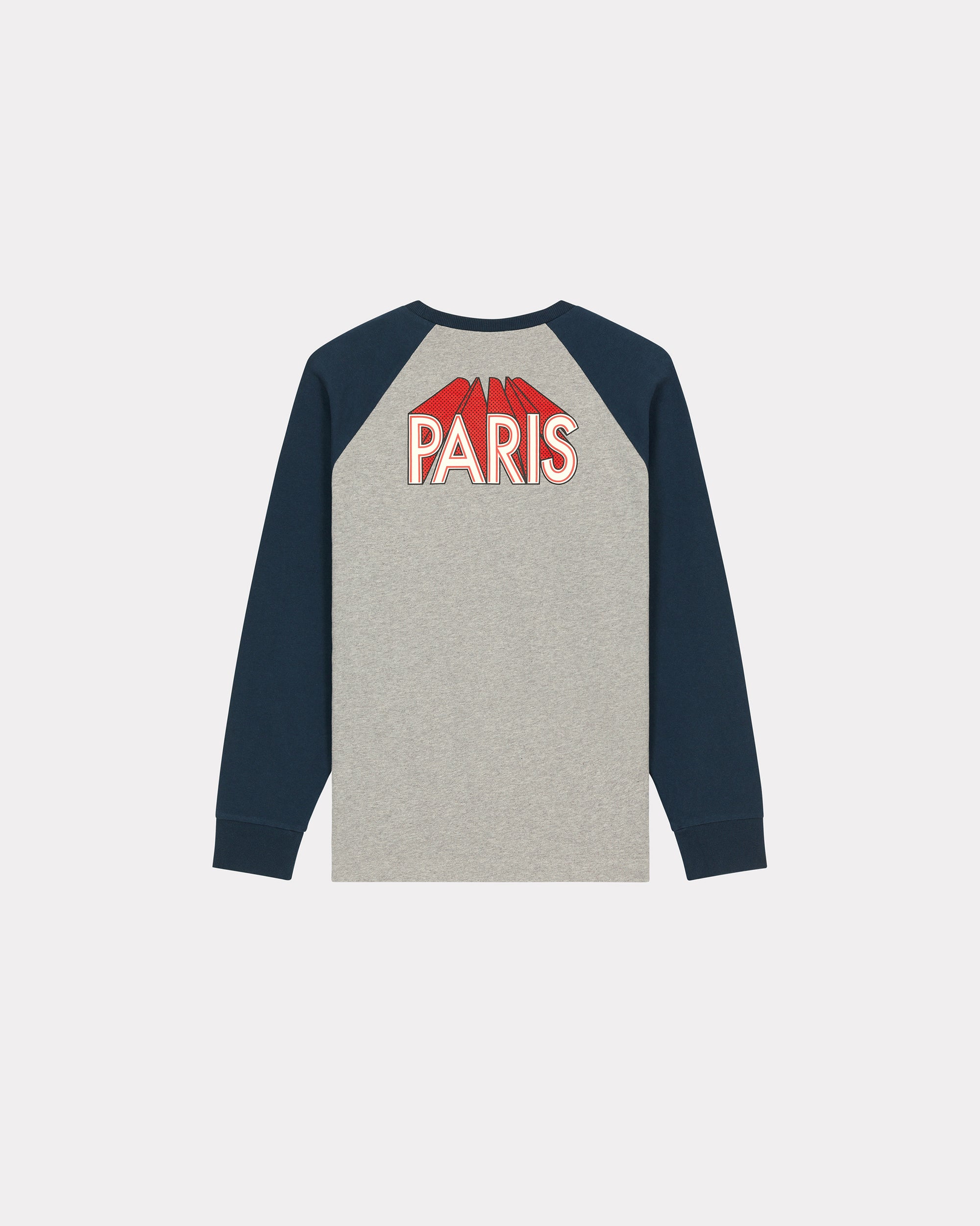Retro sportswear T-shirt Kenzo 3D - Pearl Grey