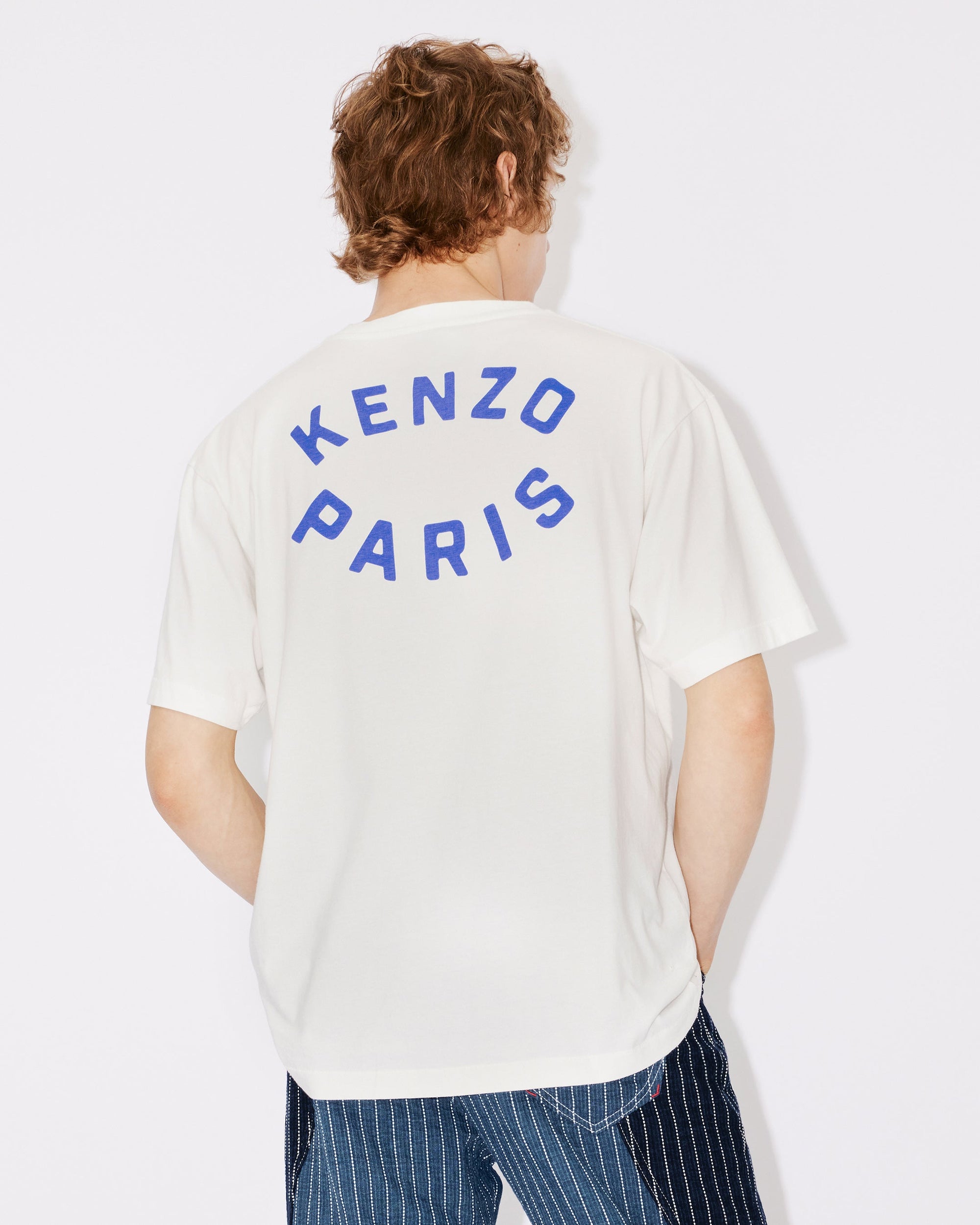 T-shirt oversize "Kenzo Target" - Off White