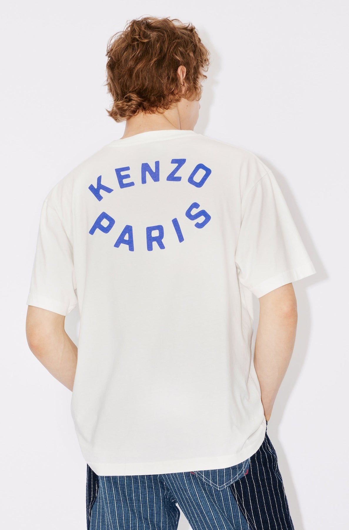 T-shirt oversize "Kenzo Target" - Off White
